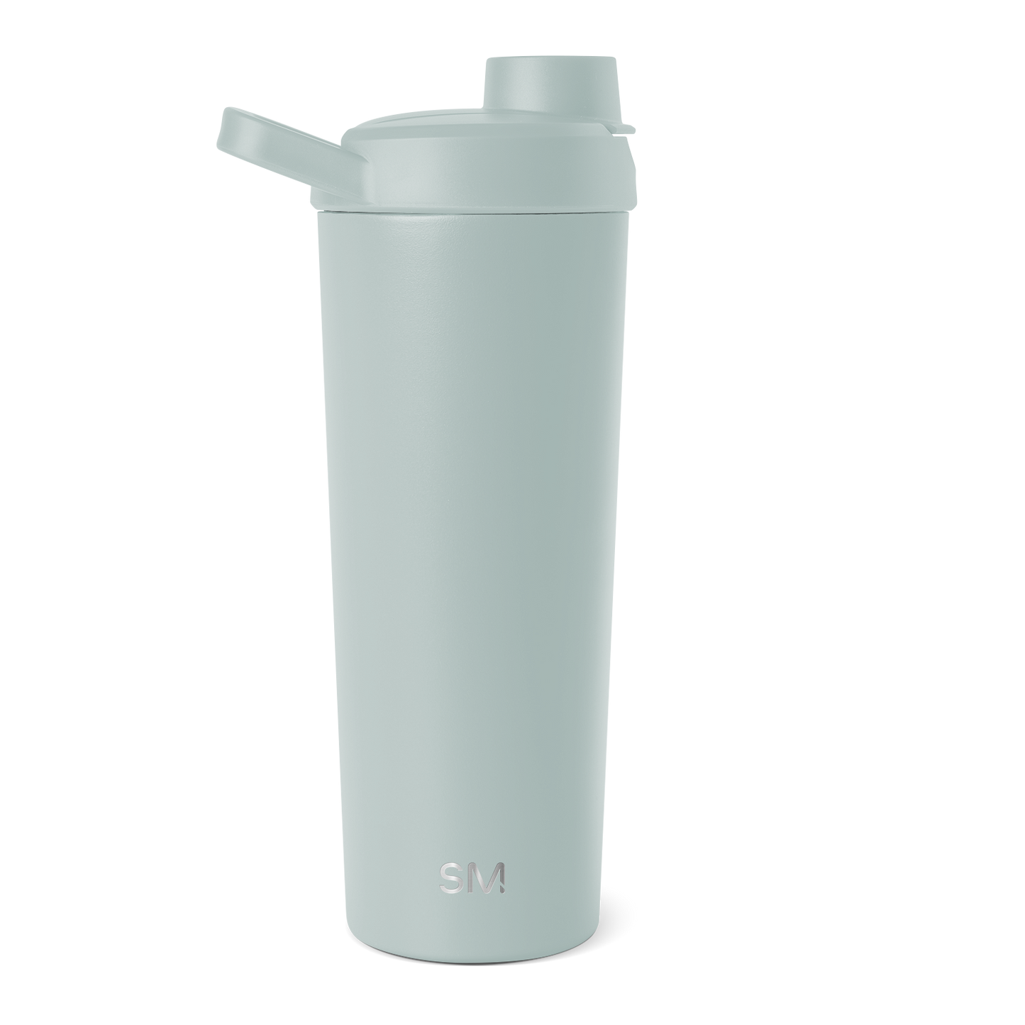 Sage green matte finish relay bottle with soft, understated aesthetic against neutral background