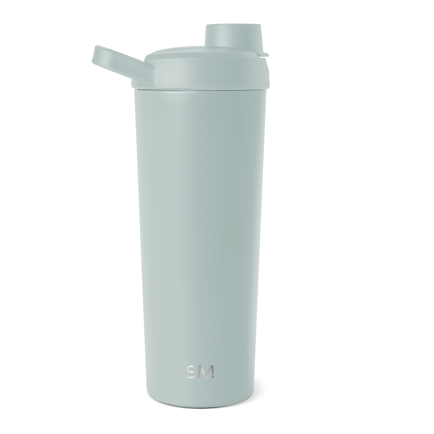 Sage green matte finish relay bottle with soft, understated aesthetic against neutral background