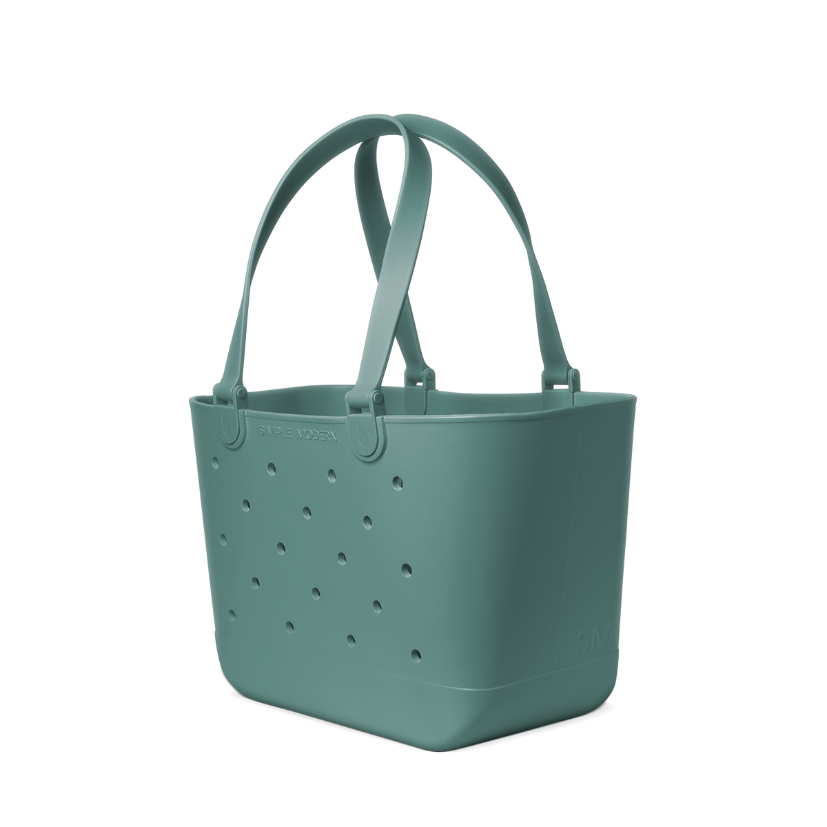 Soft sage green crossbody bag displayed against a neutral off-white background