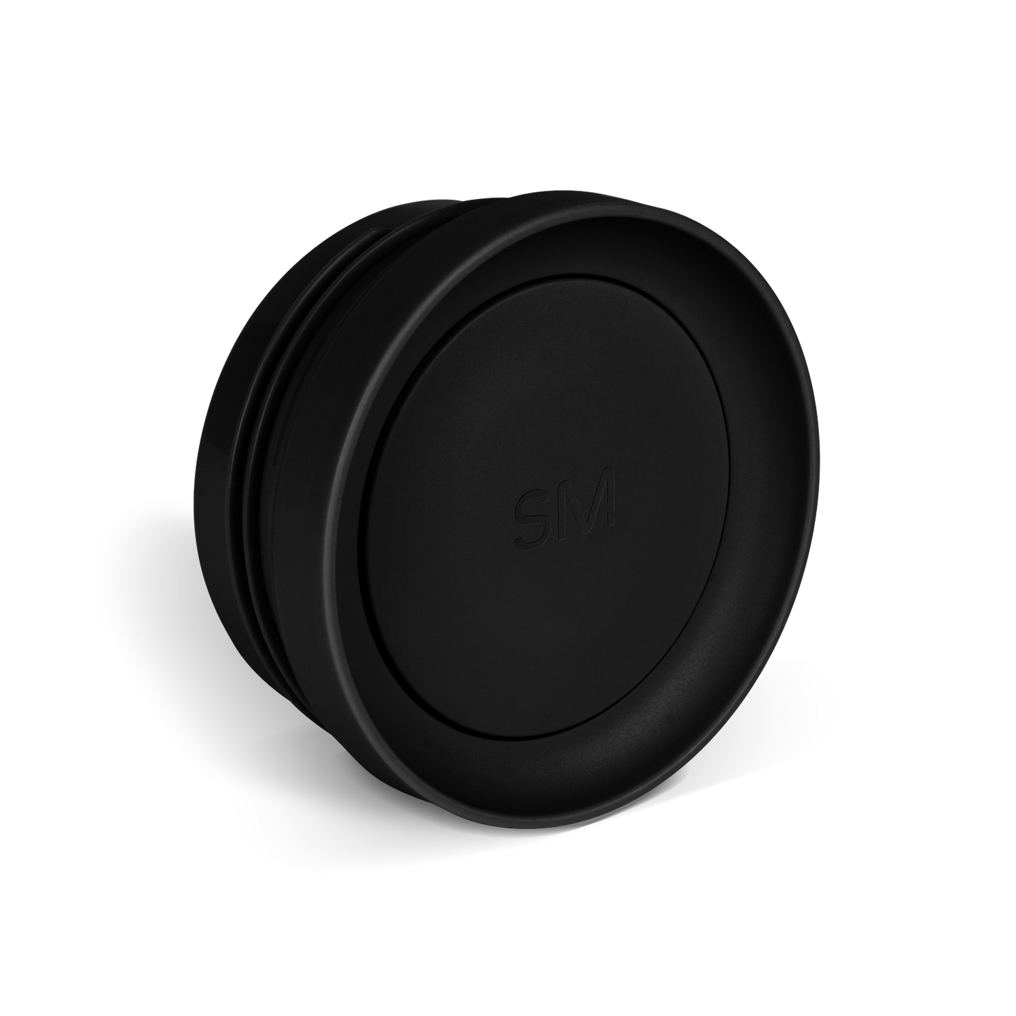 Black HRV-LID-360-MB-M product on white background with gray shadow detail