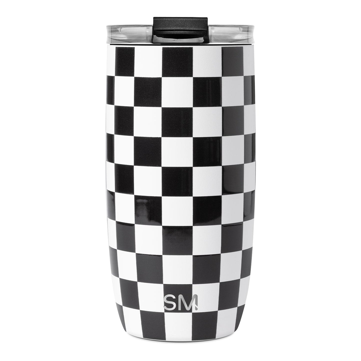 Voyager Tumbler with Clear Flip Lid & Straw