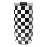 Voyager Tumbler with Clear Flip Lid & Straw