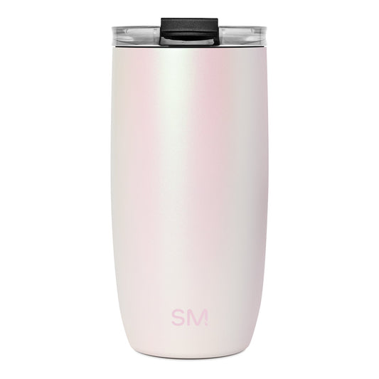 Voyager Tumbler with Clear Flip Lid & Straw