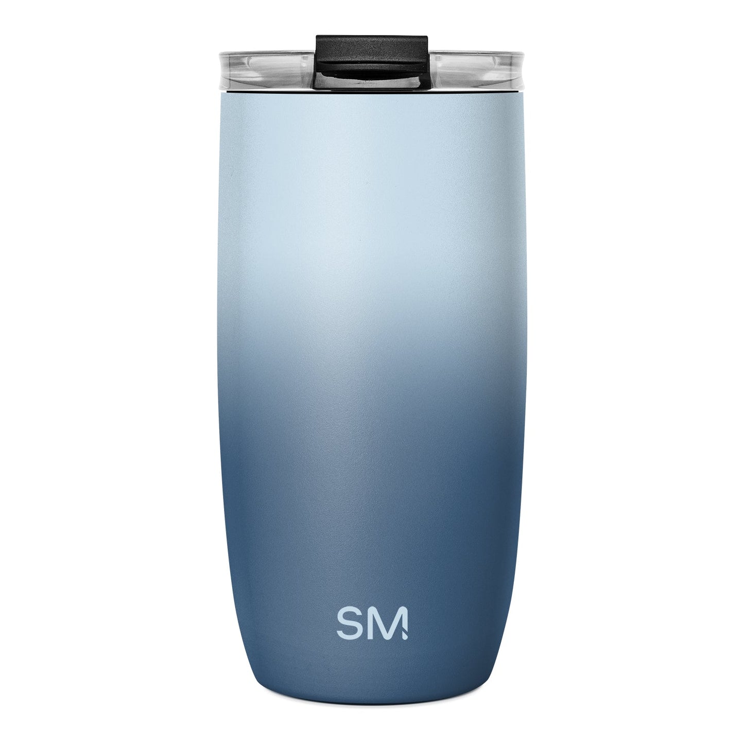 Voyager Tumbler with Clear Flip Lid & Straw