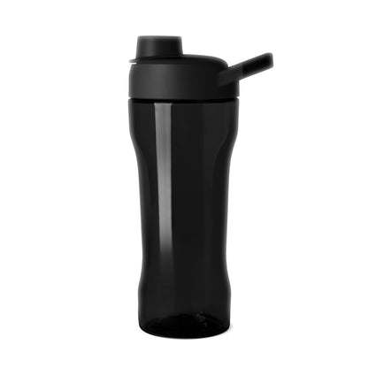 Matte black product with multiple components displayed against white background, featuring subtle gray accents