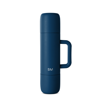 Deep navy blue product against white background