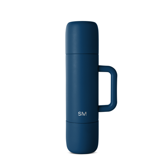 Deep navy blue product against white background