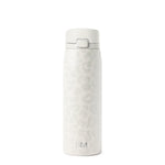 Off-white water bottle with cream-colored body displayed against a light gray background