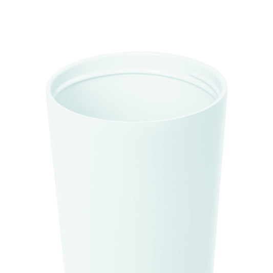 Light mint green sleeveless tank top with subtle color gradations, displayed flat against a pale seafoam background