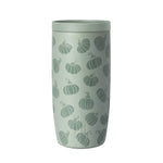 16oz Ranger tumbler with soft sage green base and pumpkin pattern in guacamole dream design