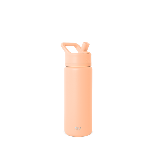 Peachy-pink salmon-colored product on neutral off-white background