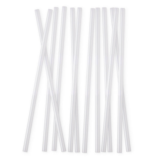 Clear translucent plastic straws with soft gray shadows and subtle depth gradations, arranged to show pale nearly colorless appearance and dimensional details