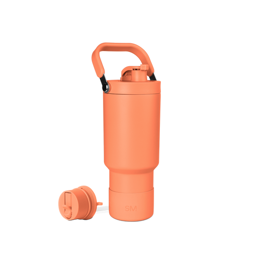 Coral-orange colored product with vibrant, energetic appearance. TRPV-SCH-B-30-clm-M model shown in warm peachy-orange tone throughout the entire design.